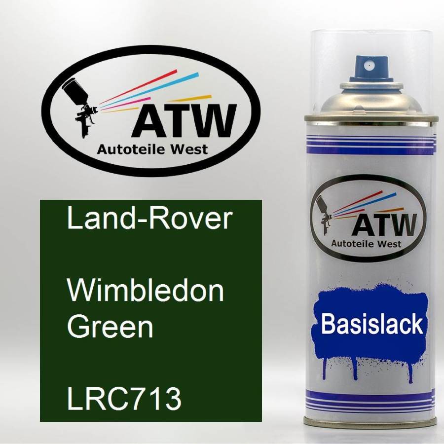 Land-Rover, Wimbledon Green, LRC713: 400ml Sprühdose, von ATW Autoteile West.
